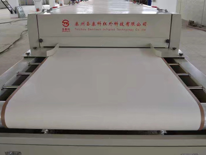 鐵氟龍布帶應(yīng)用于紅外烘干箱